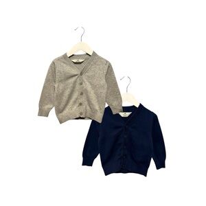 ⭐️ 5/$30 H&M Kids Knit Cardigan Sweater Bundle (2x) size 2T